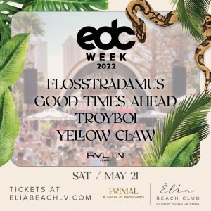 Flosstradamus, GTA, TroyBoi, Yellow Claw