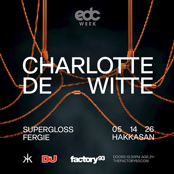 Factory 93 presents: Charlotte de Witte