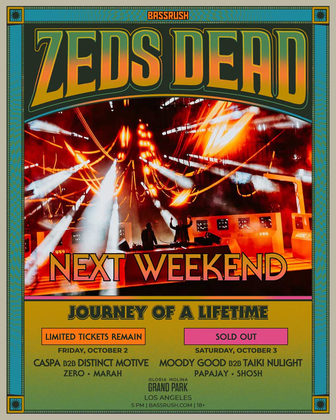 Bassrush presents Zeds Dead at Grand Park 2026 – Bassrush
